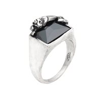 Anello Giovanni Raspini Uomo BLACK PANTHER in Argento Ematite 12378/22 - 12378/22